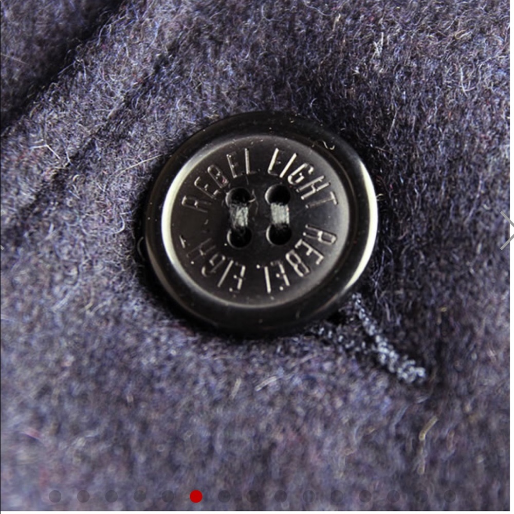 Rebel8 Rudie Jacket Peacoat - Picture 8 of 8